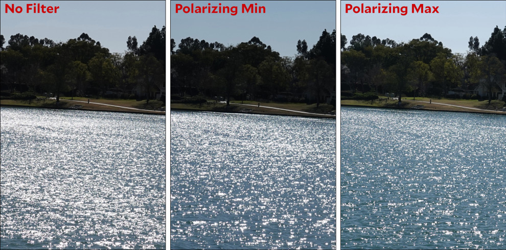 Use Of Polarization Filters